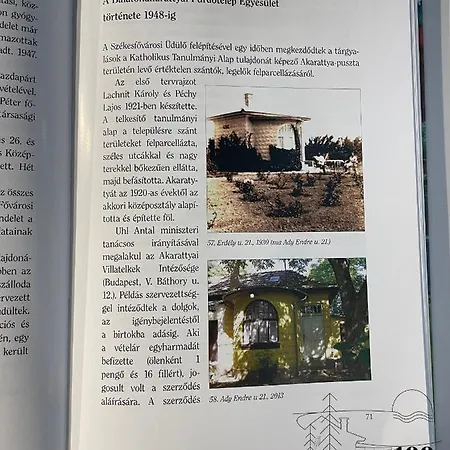 100 Eves Haz Ferienhaus Balatonakarattya